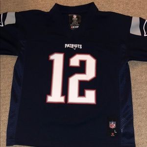 Youth NFL Jersey, Patriots-Tom Brady, youth size 7